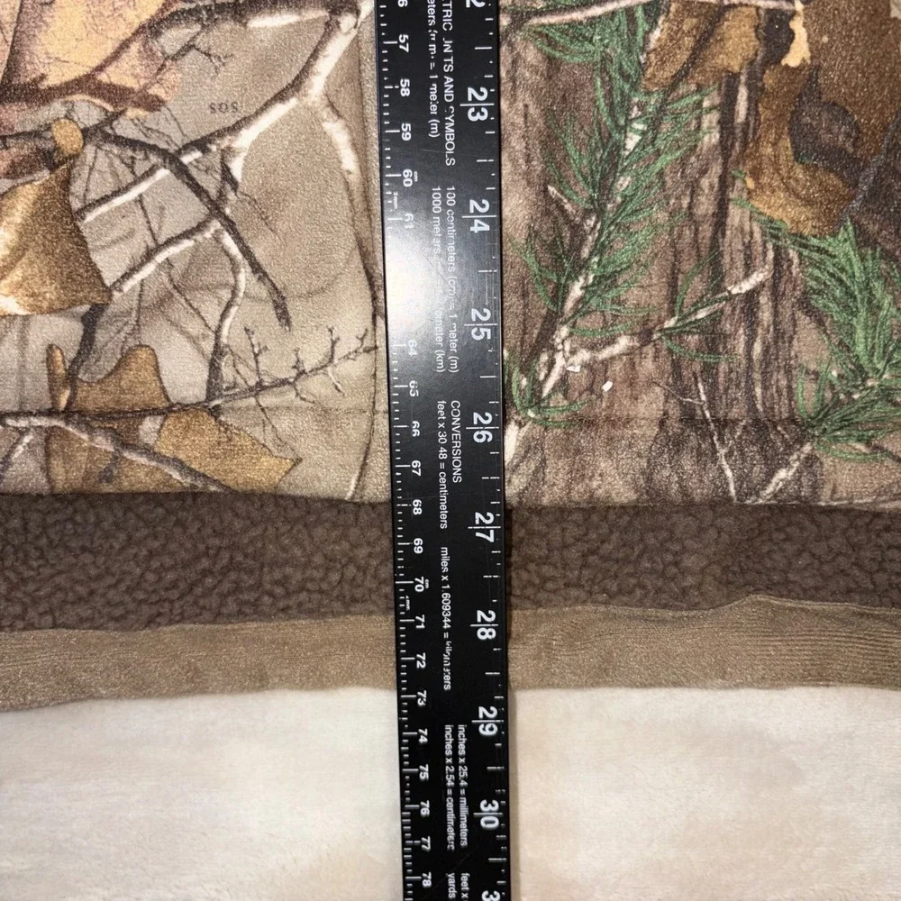 RedHead Tundra Suede Realtree Xtra Camo Sherpa Lined Hunting Jacket Mens Large